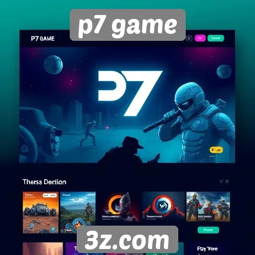 Tendências de design no site P7 Game atraem usuários
